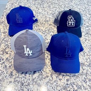 Fully Licensed apparel Los Angeles Dodgers hat bundle